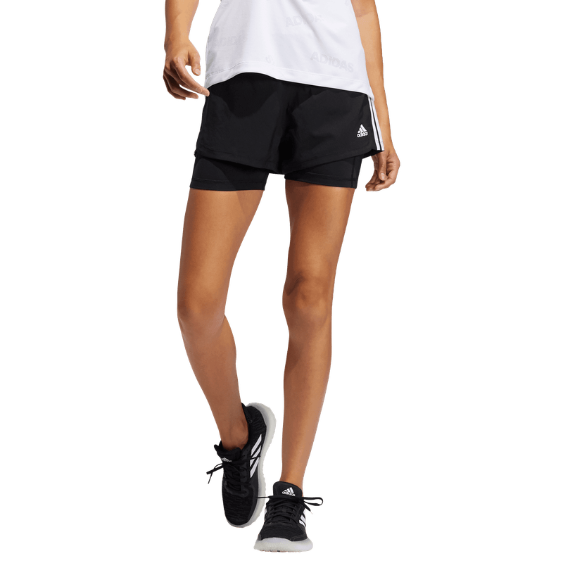 Short adidas Fitness 2 en 3 Stripes Mujer | Martí tienda en linea - Martí MX