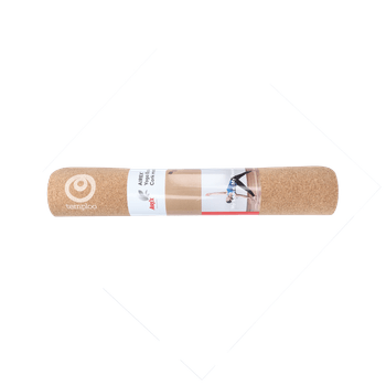 Tapete Temploo Entrenamiento Cork Yoga Mat 4 mm