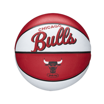 Mini Balón Wilson Basquetbol NBA Team Retro Chicago Bulls Niño