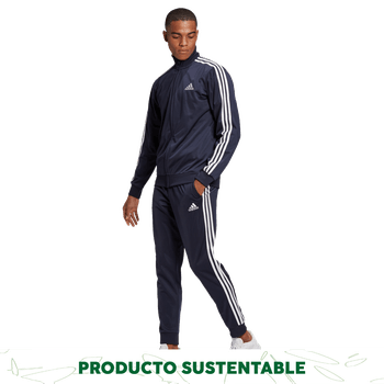 Conjunto Deportivo adidas Essentials 3 Stripes Primegreen