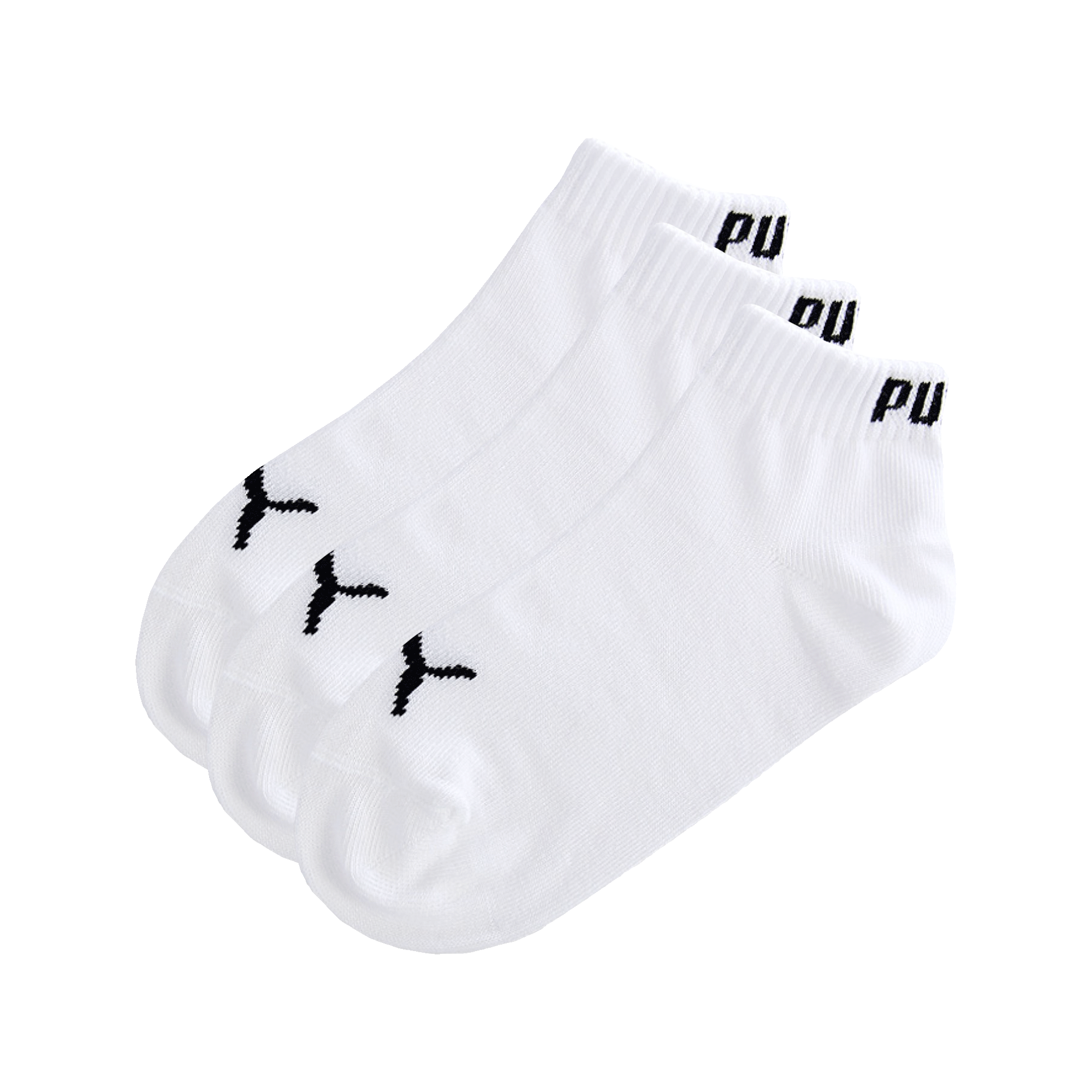 CALCETIN PUMA KIDS QUARTER 3P WHITE