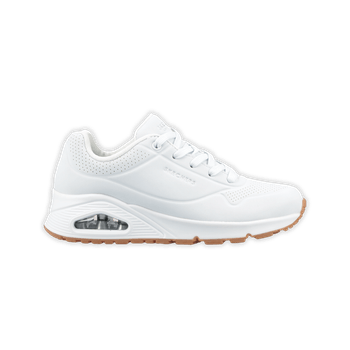 Tenis Skechers Casual Street Uno Mujer 73690WHT