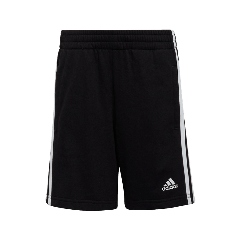 Adidas Shorts Essentials 3 Franjas Negro Nino Lifestyle 5 6 Anos