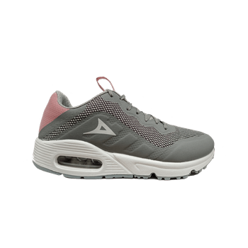 Tenis Pirma Correr Zoom Rocer 4512 Mujer Gris