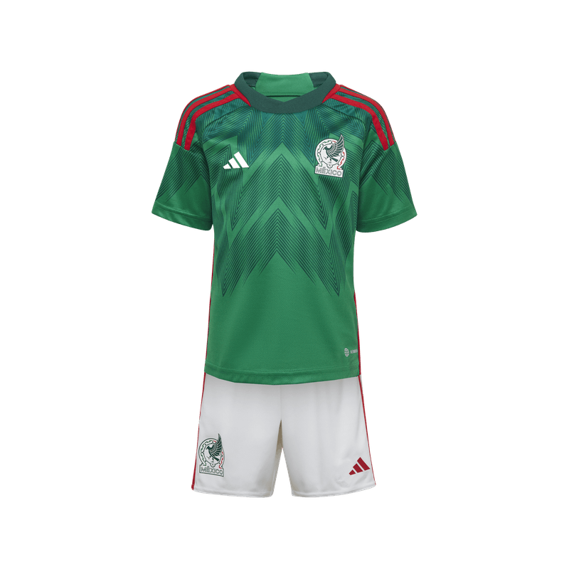 Uniforme adidas Futbol Selección Mexicana Local 22/23 Niño Martí tienda en linea - Martí MX