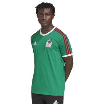 Playera adidas Futbol Selección Mexicana 3 Stripes